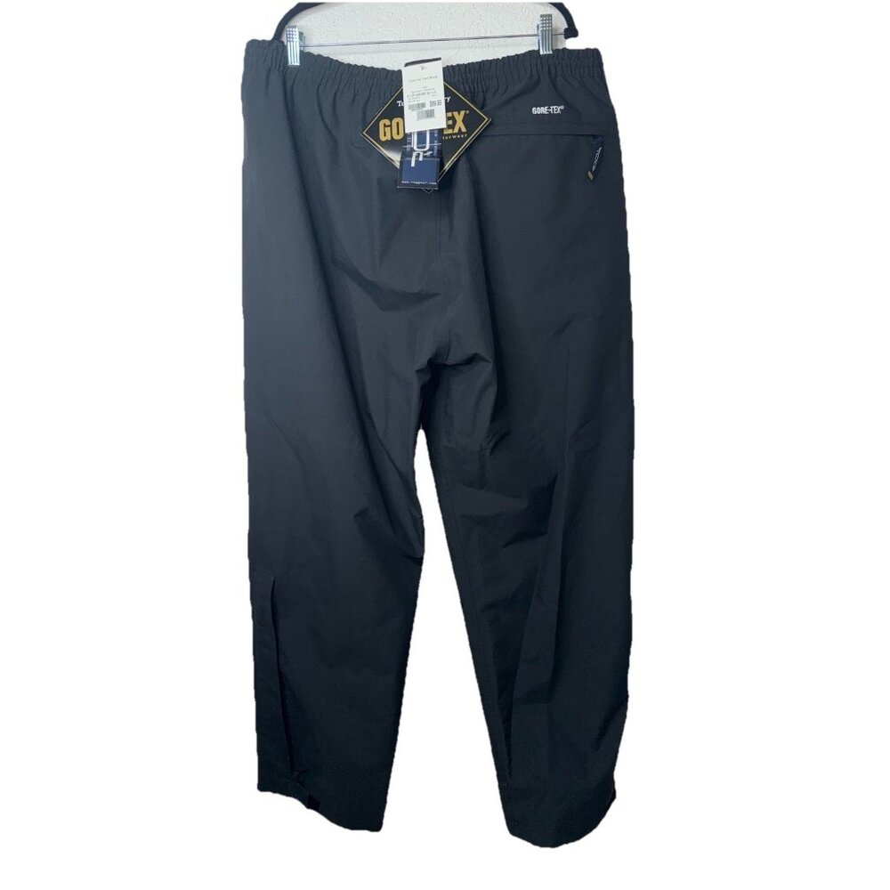 RENEGADE OUTDOOR GEAR Gore-Tex Black Rain Hunting Fishing Pants Mens 2XL New Q